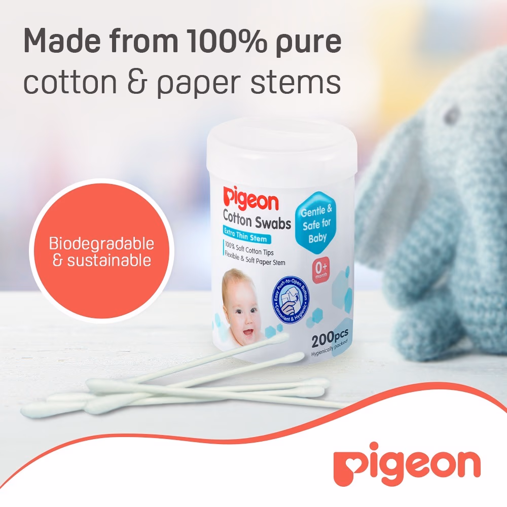 Pigeon Cotton Swabs Thin 200s 873 3