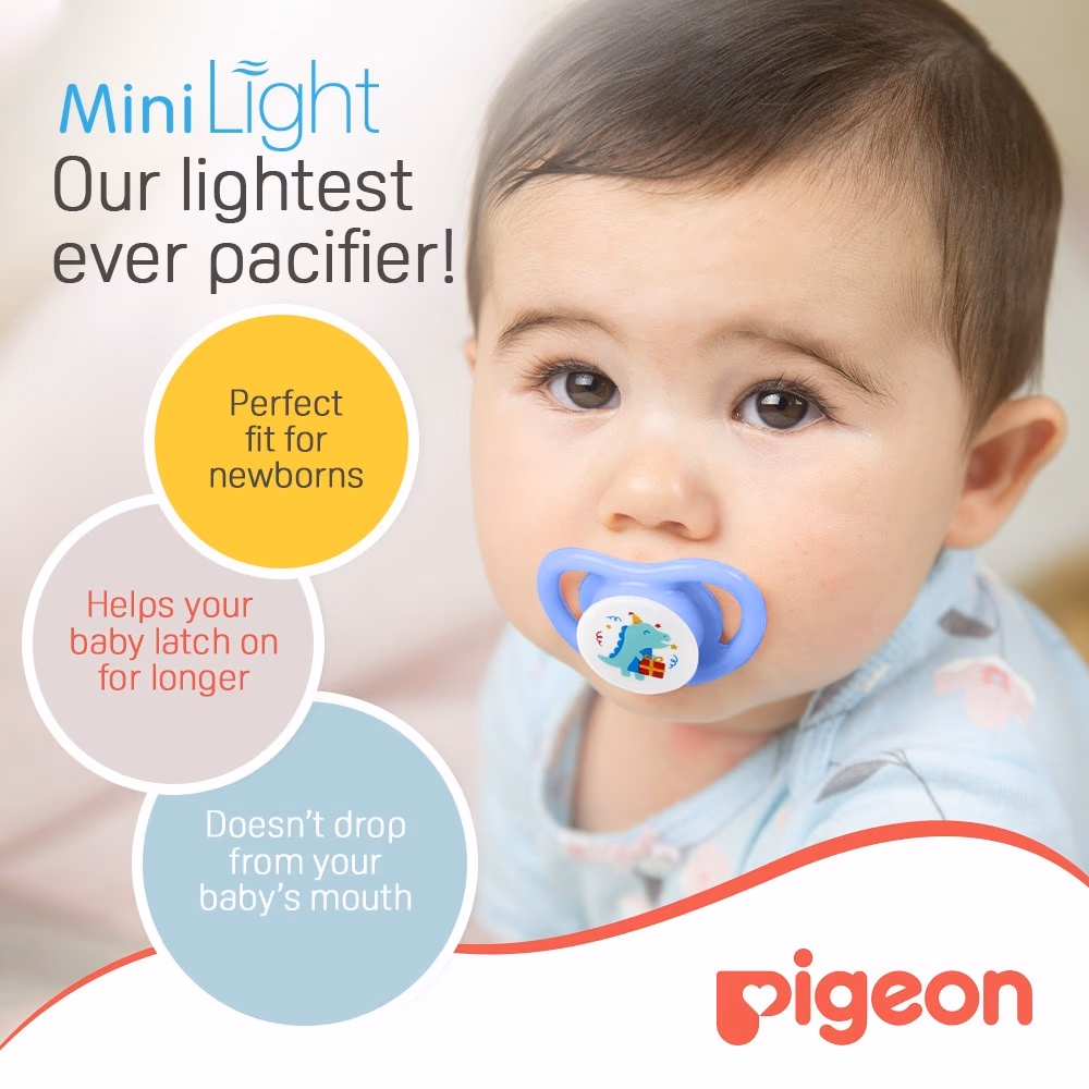 Pigeon MiniLight Pacifier 6+ Month 78460 2