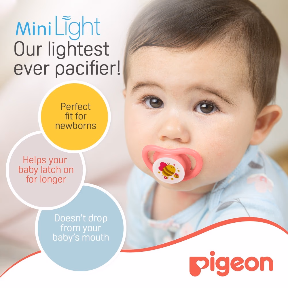 Pigeon MiniLight Pacifier 6+ Month 78461 2