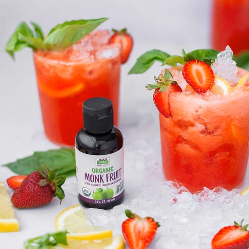 Now Organic Monk Fruit Liquid 59ml 4