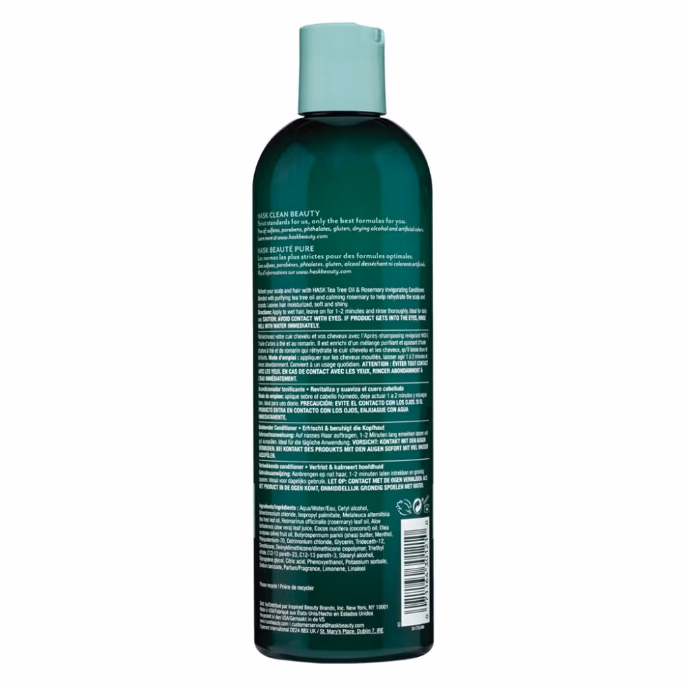 Hask Tea Tree Oil Invigorating Conditioner 355ml 3