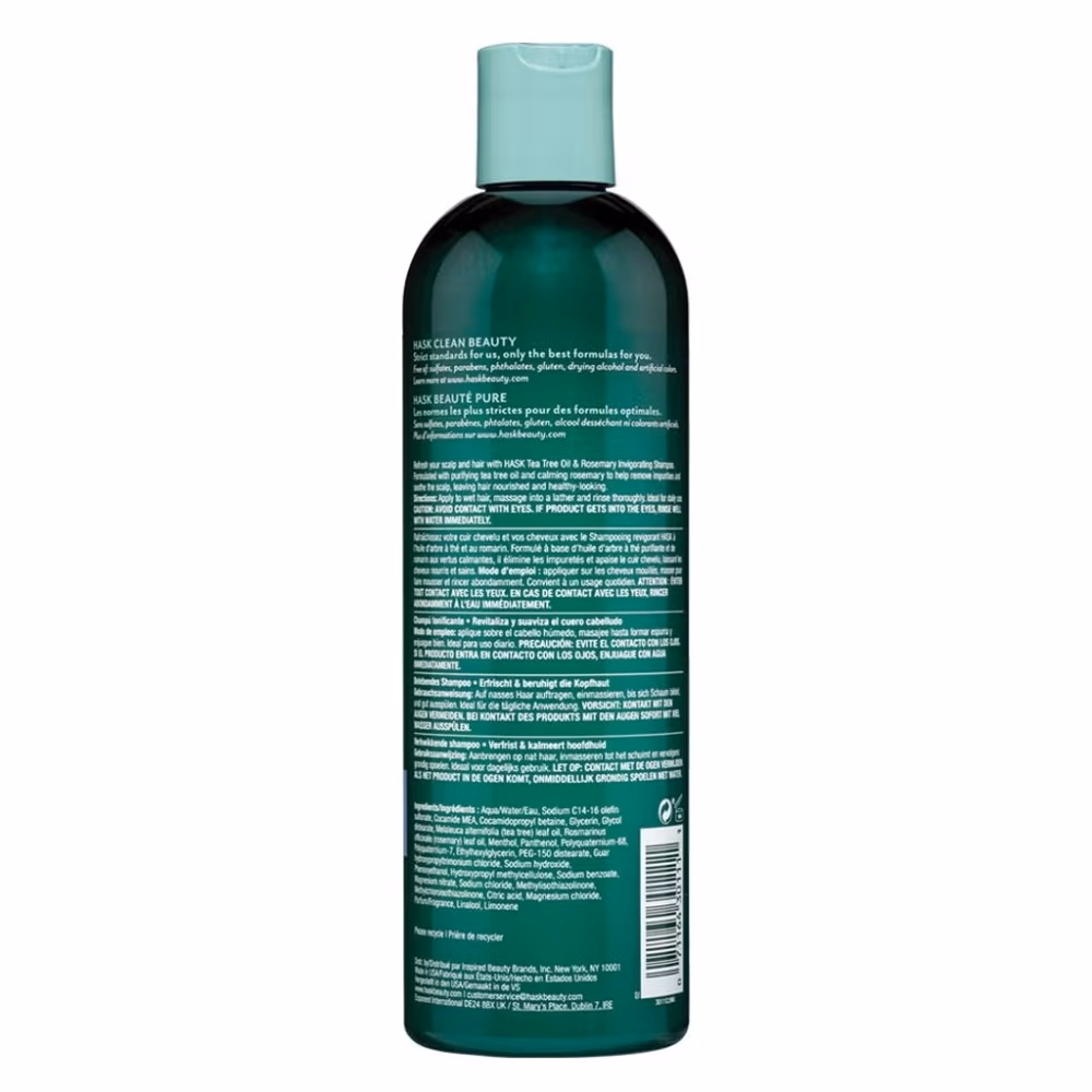Hask Tea Tree Oil Invigorating Shampoo 355ml 2