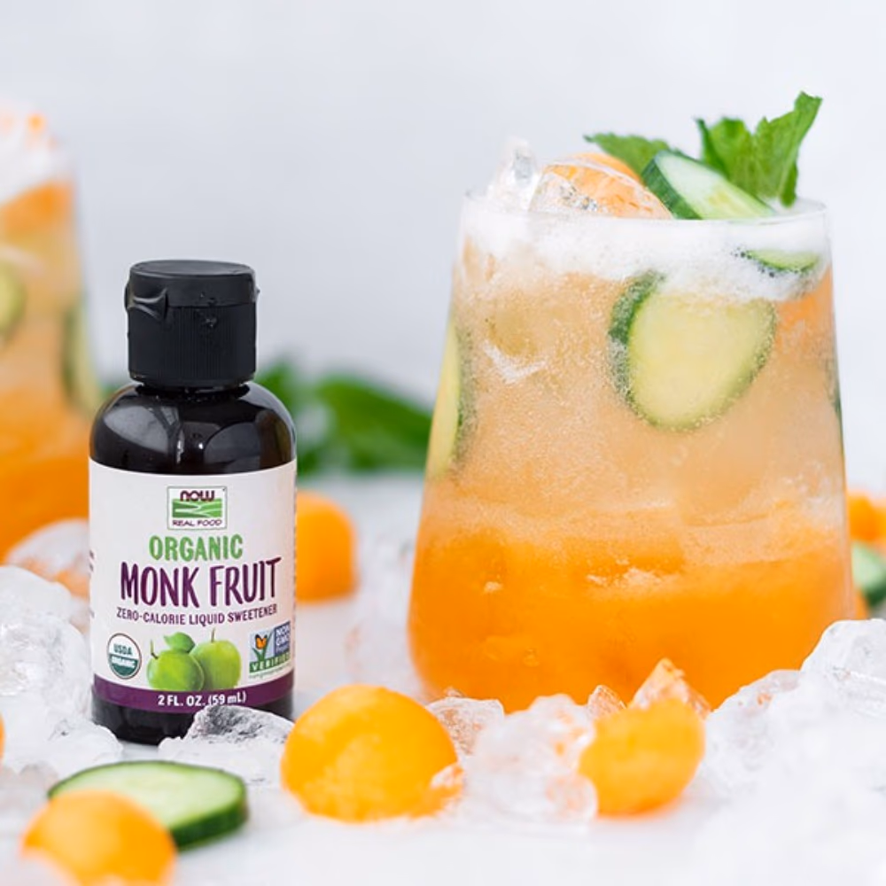 Now Organic Monk Fruit Liquid 59ml 5