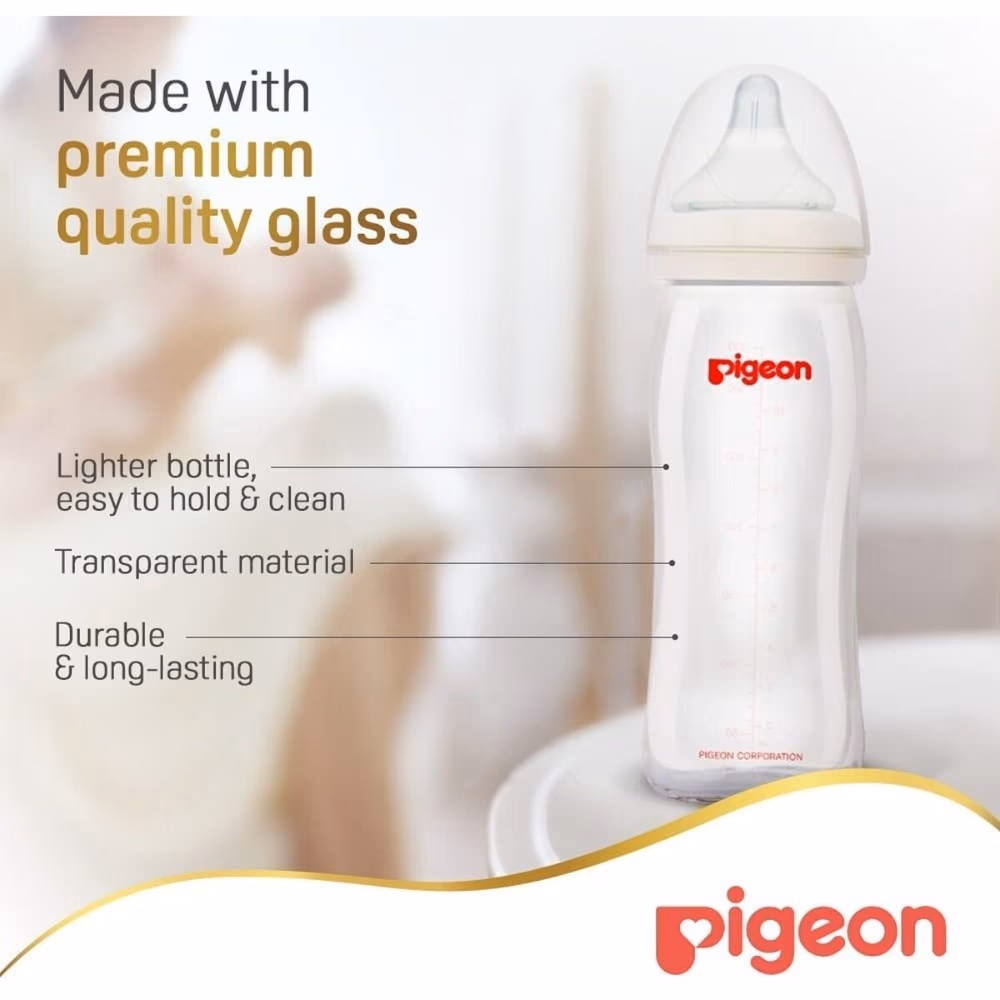 Pigeon Soft Touch Peristaltic+ Nursing Bottle 3+ 240ml 488 2