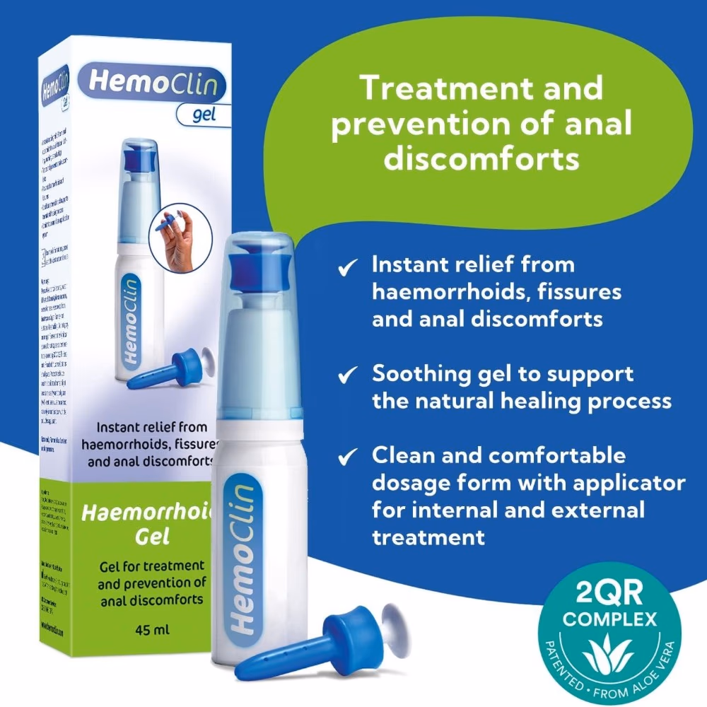 Hemoclin Hemorrhoid Gel 45ml 2