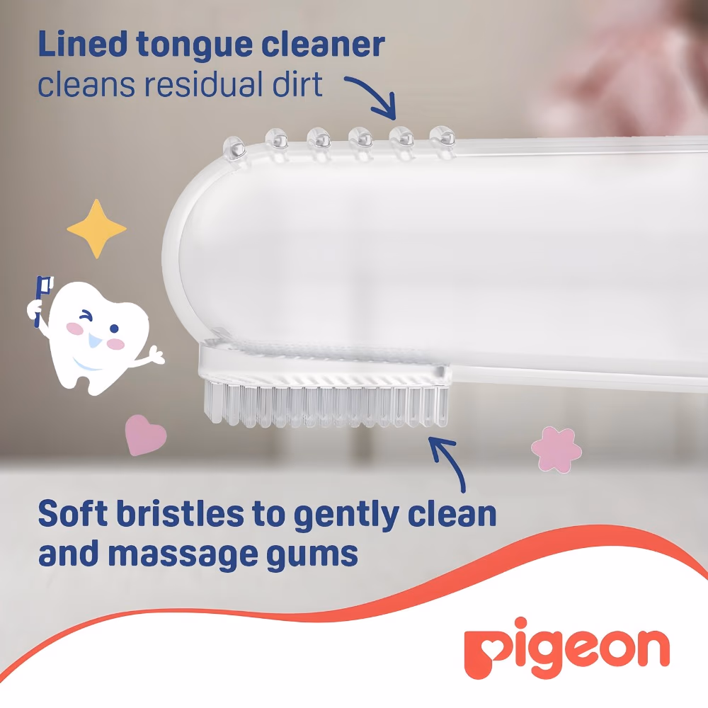 Pigeon Silicone Finger Toothbrush 3 Months+ 5