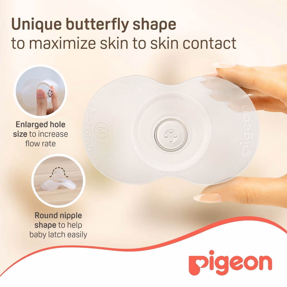 Pigeon Silicone Nipple Shield 2s 2