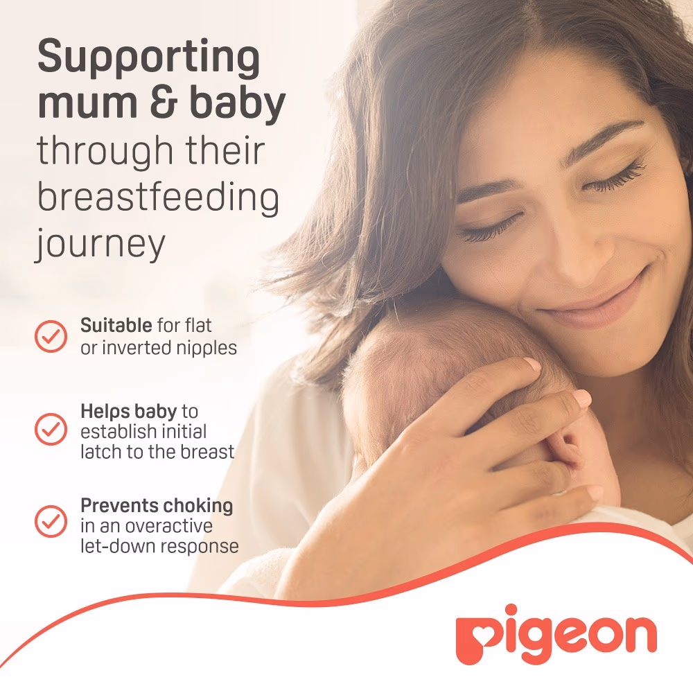 Pigeon Silicone Nipple Shield 2s 4
