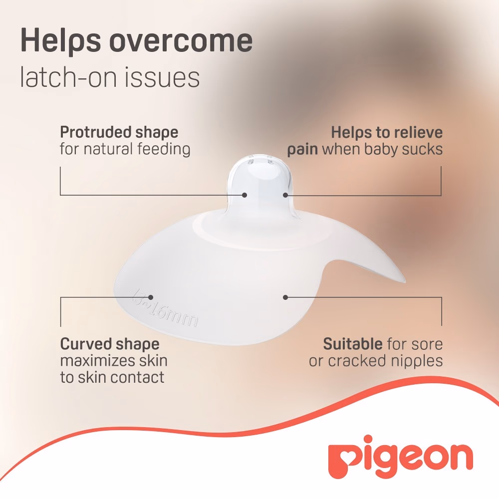 Pigeon Silicone Nipple Shield 2s 5