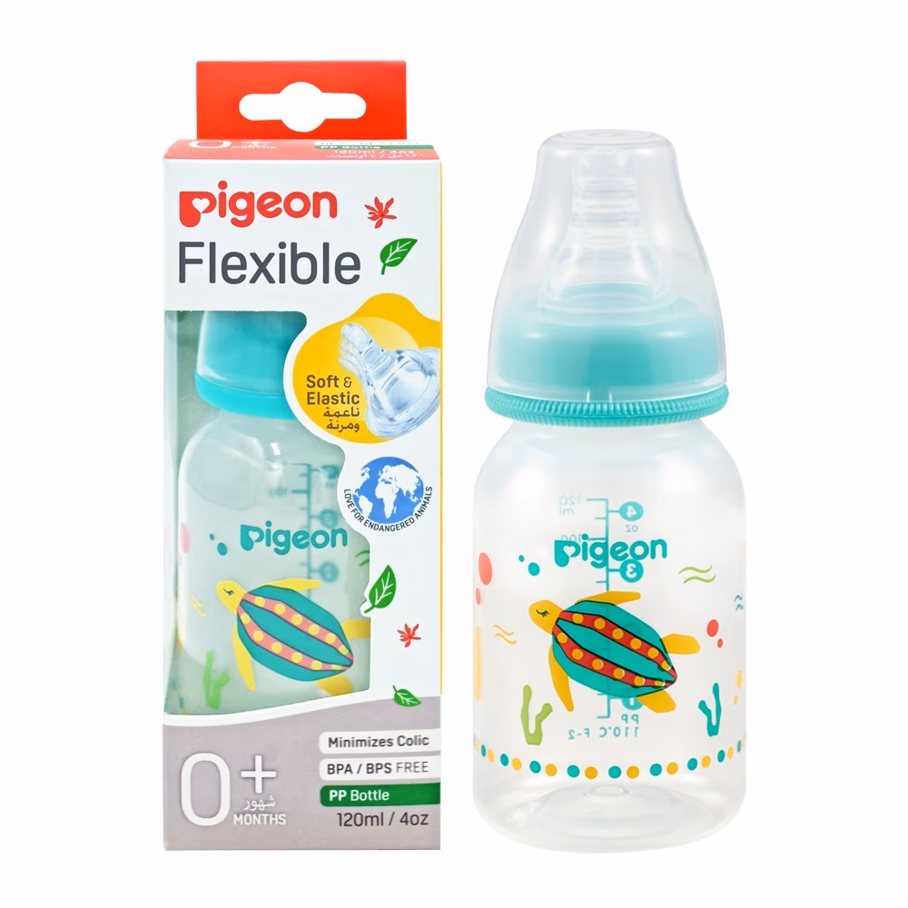 Pigeon Slim Neck Bottle Animals 120ml 415 2