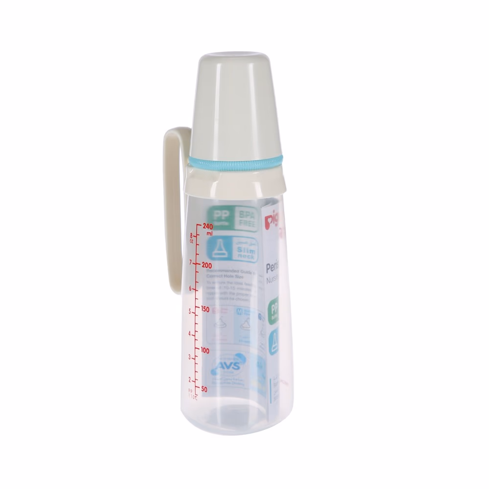 Pigeon Slim Neck Bottle with Handle 240ml 26008 2