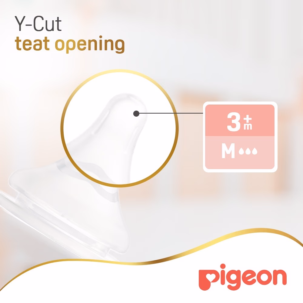 Pigeon Soft Touch Nipple 3+ Months 2pcs 2