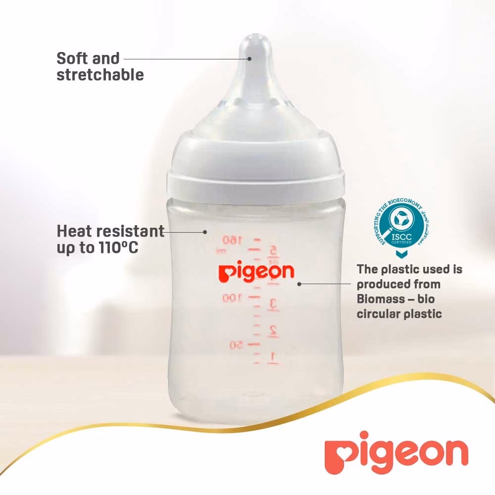 Pigeon Soft Touch Wide Neck Peristaltic+ 160ml 873 5