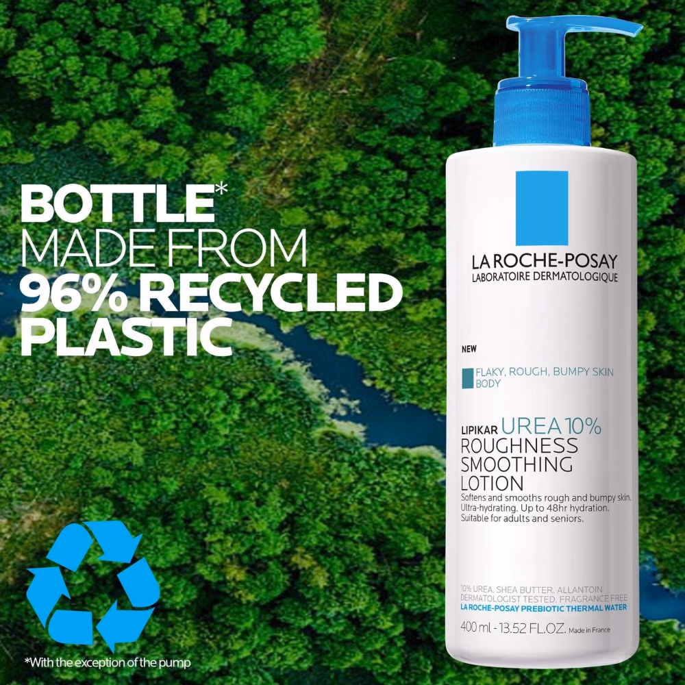 La Roche-Posay Lipikar Urea 10% Roughness Smoothing Lotion 400ml 2