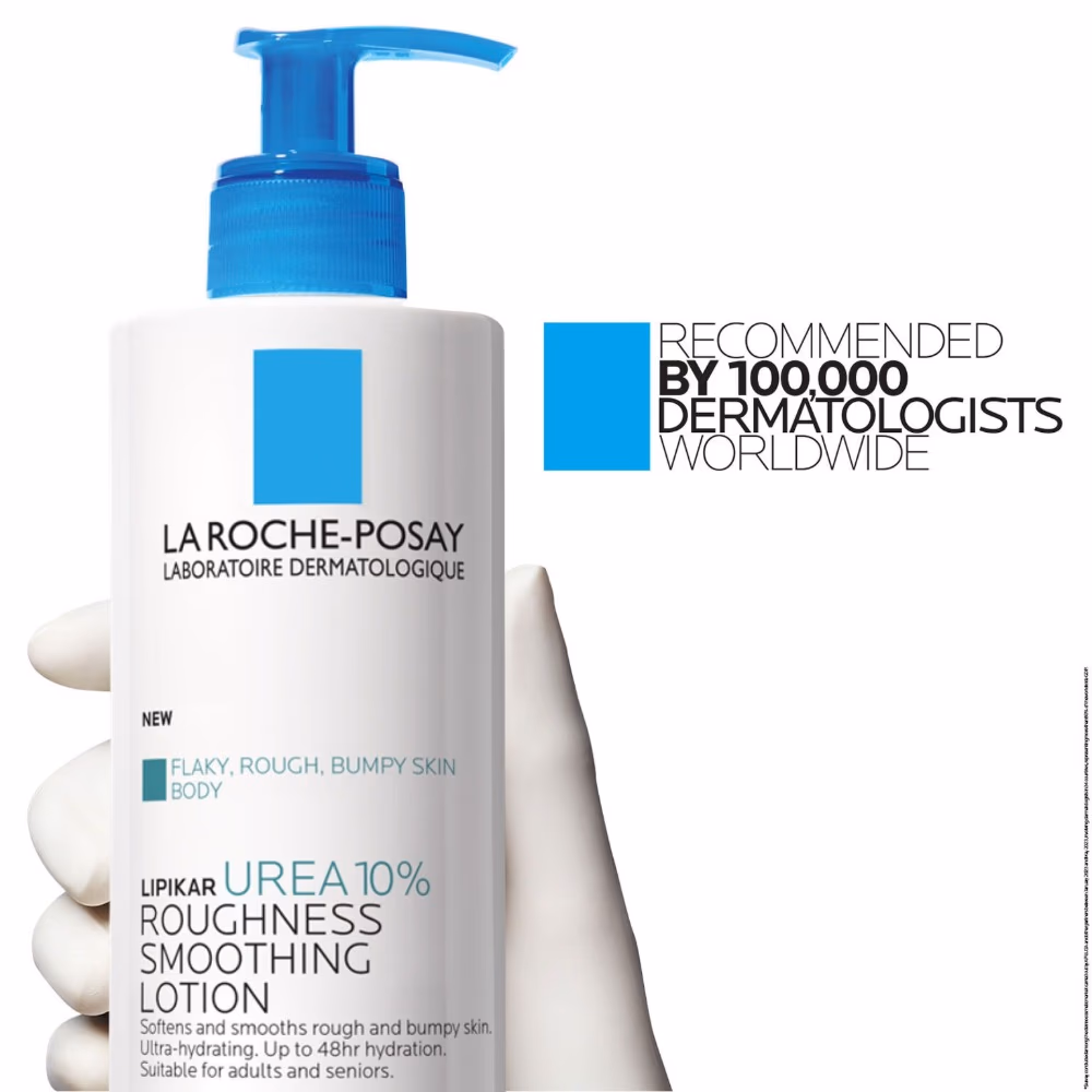 La Roche-Posay Lipikar Urea 10% Roughness Smoothing Lotion 400ml 3