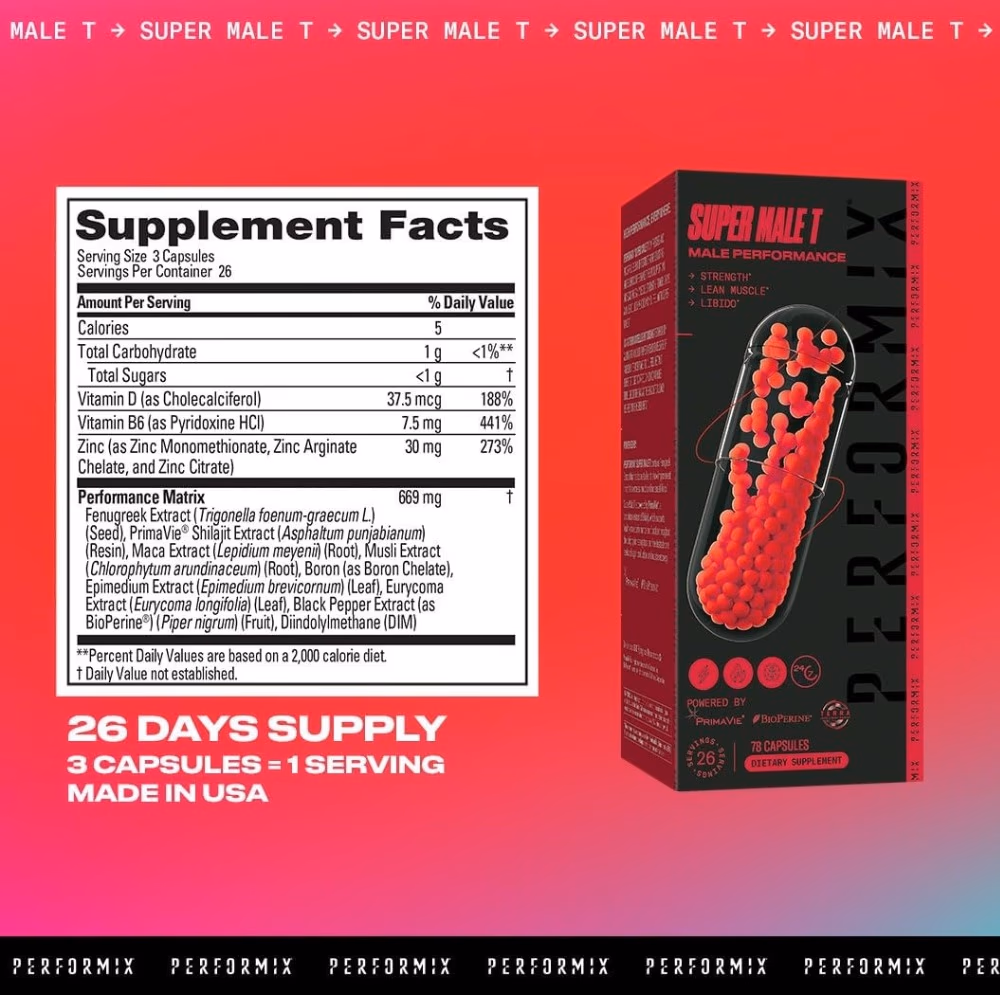 PMX Super Male T Cap 78s 2