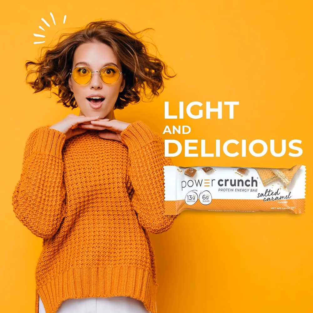 Power Crunch Bar Salted Caramel 40g 3