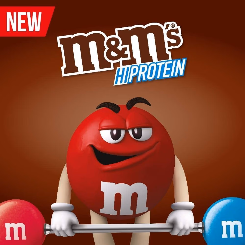 M & M Hi Protein Chocolate Bar (51g) 4