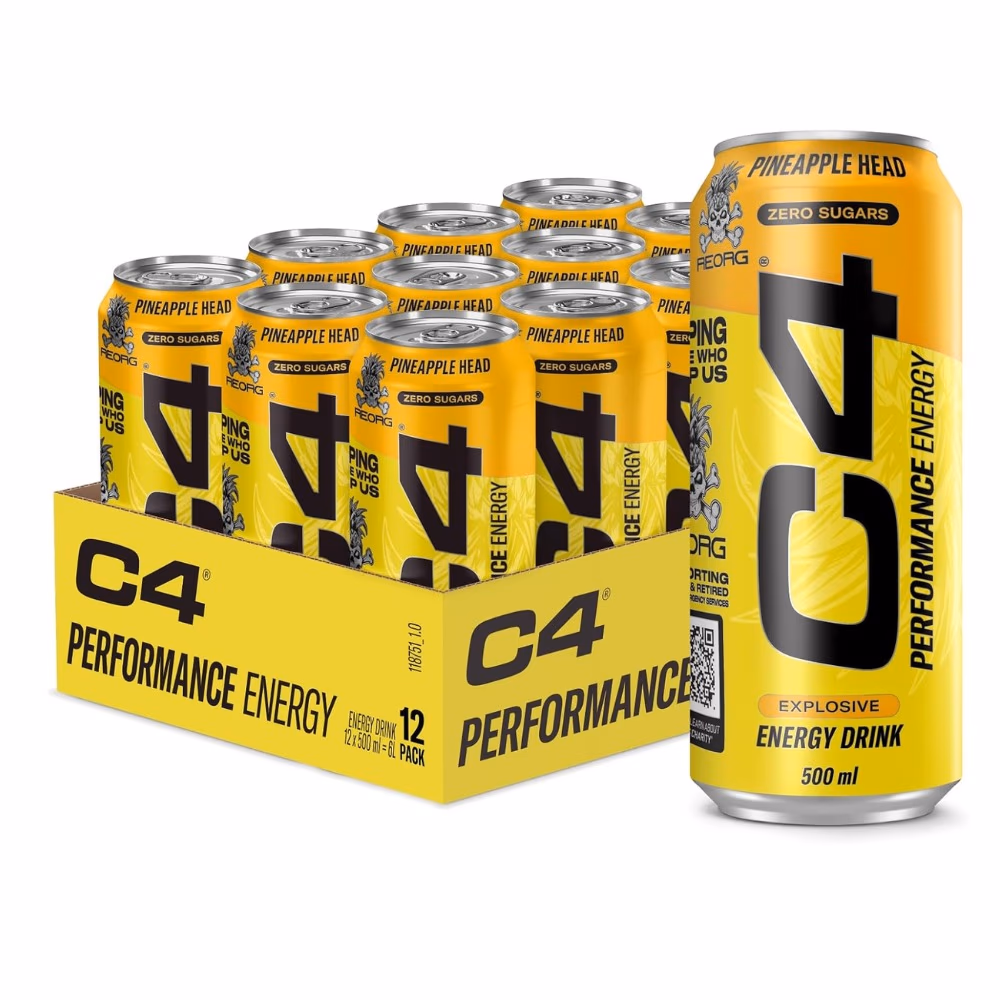 Cellucor C4 Energy RTD Pineapple Head 500ml  2