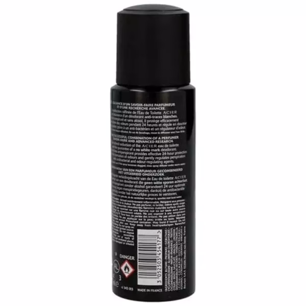 Masculin Acier Deodorant Spray 200 ml 2
