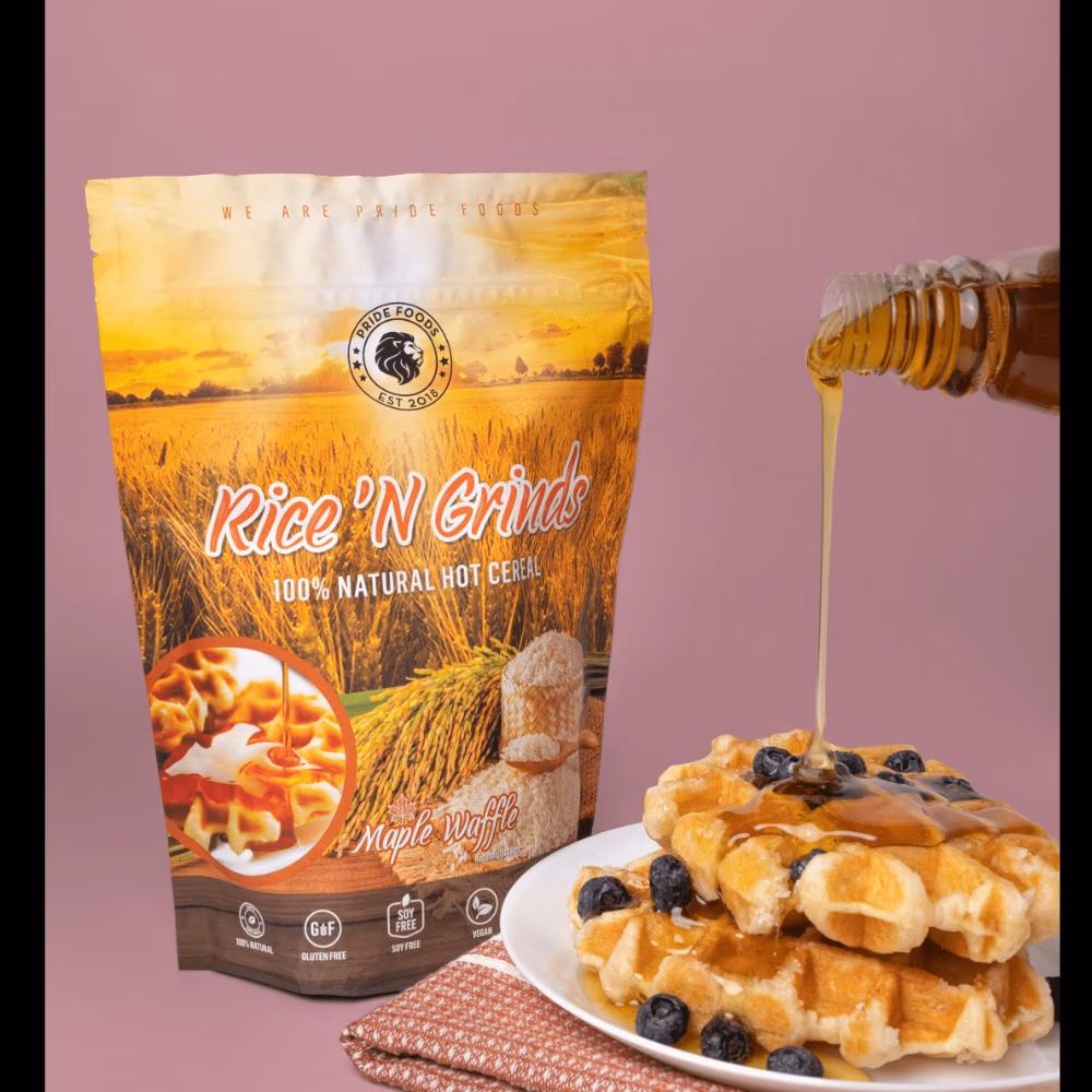 Pride Foods Rice N Grinds 591g Maple Waffle 3