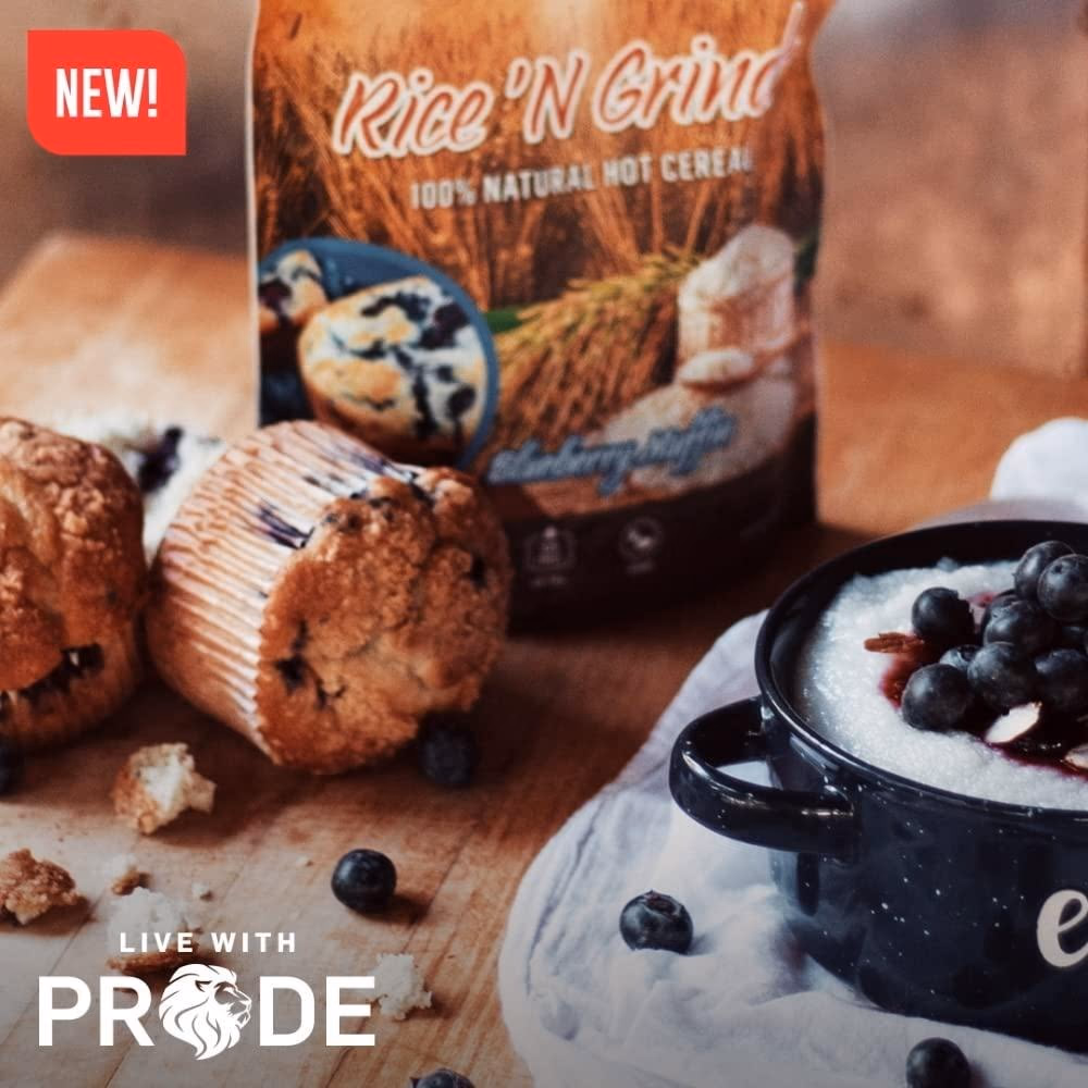Pride Rice N Grinds Cereal Blueberry Muffin 565g 4
