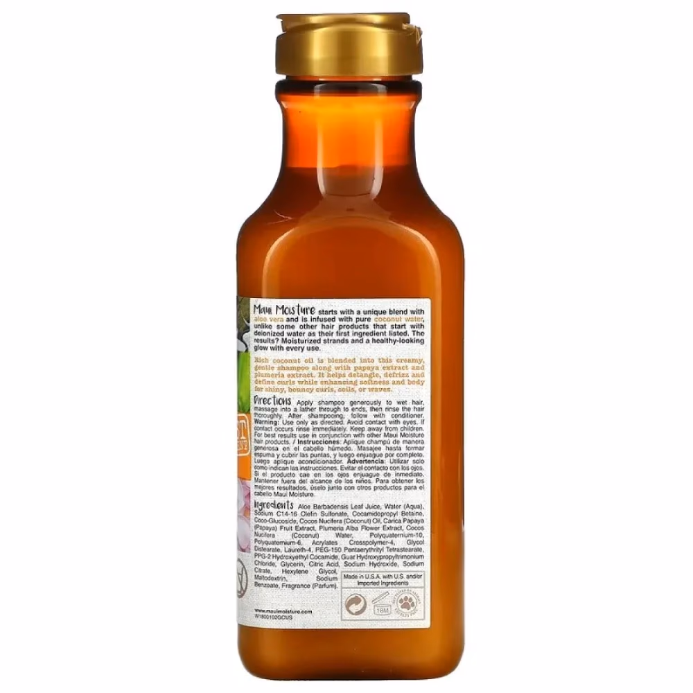 Maui Moisture Curl Quench + Coconut Oil Shampoo (385 ml) 3