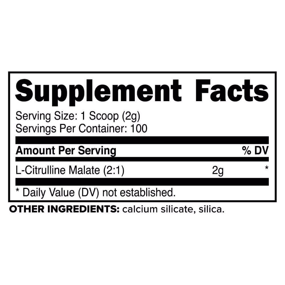 PrimaForce Citrulline Malate Powder – 200g | Pre-Workout Nitric Oxide Booster for Pump, Endurance & Muscle Recovery 4