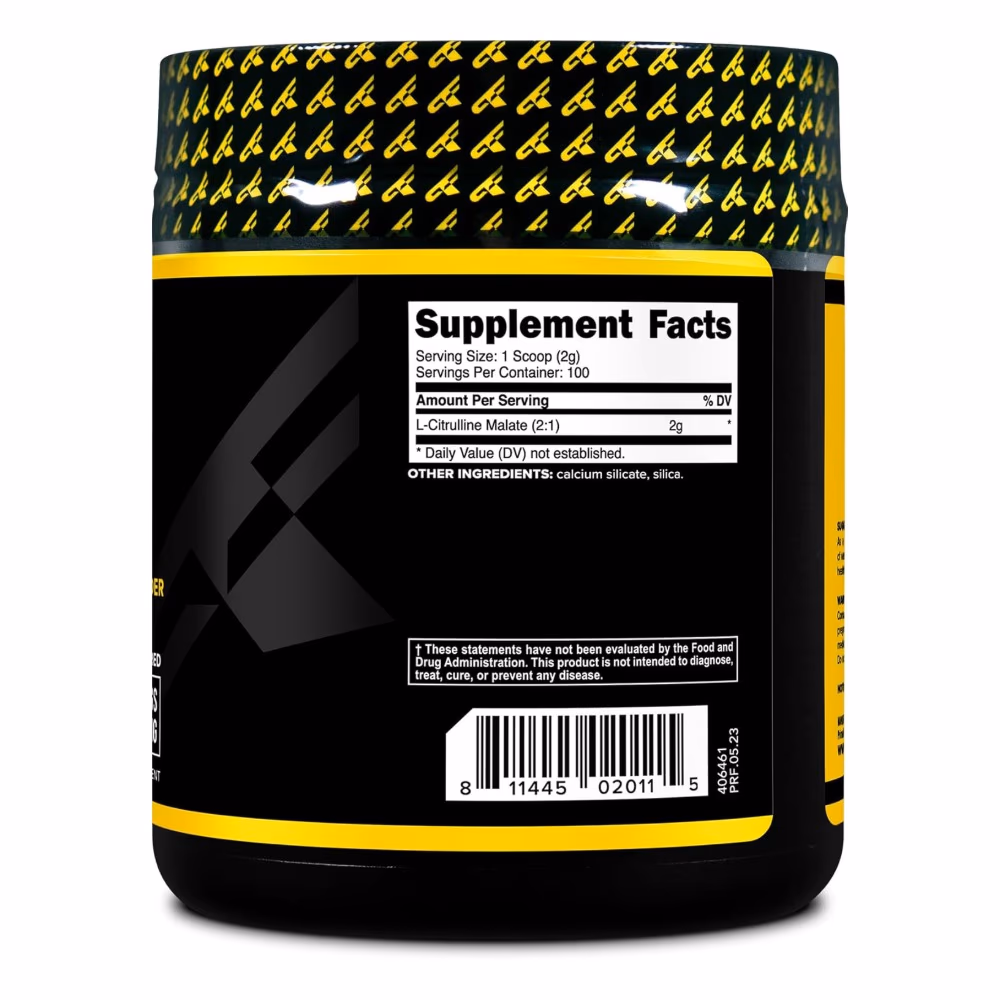 PrimaForce Citrulline Malate Powder – 200g | Pre-Workout Nitric Oxide Booster for Pump, Endurance & Muscle Recovery 2