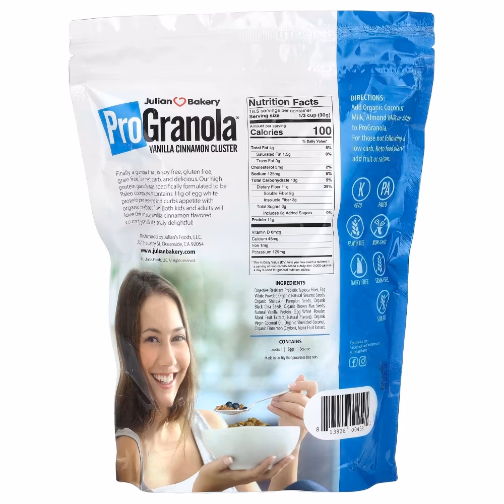 PRO Granola Vanilla Cinnamon 1.22LB 2