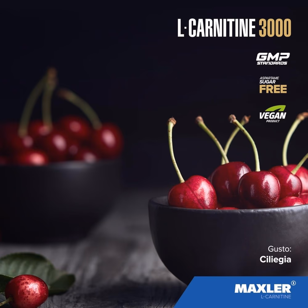 Maxler L-Carnitine 3000 Shots Cherry flavor 2