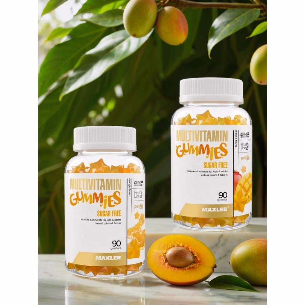 Maxler Multivitamin Sugar Free Orange Gummies 90S 4