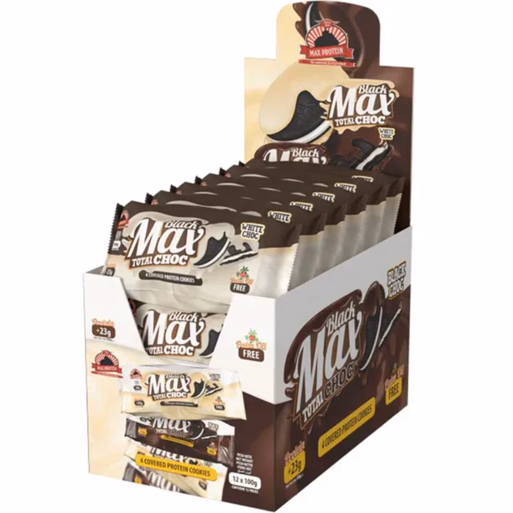 MaxProtein Black Max Cookie Black Chocolate 100g 2