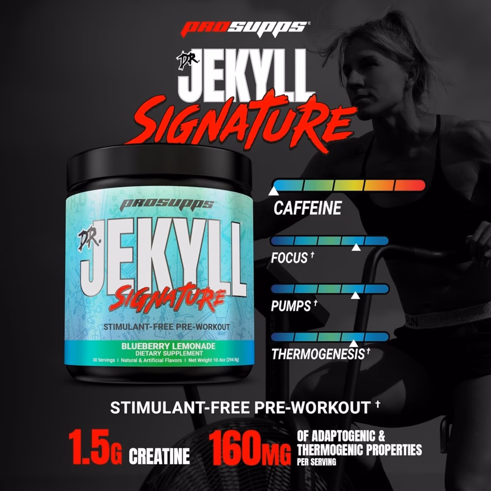 ProSupps Dr. Jekyll Pre-Workout Blue Lemonade 295g 4