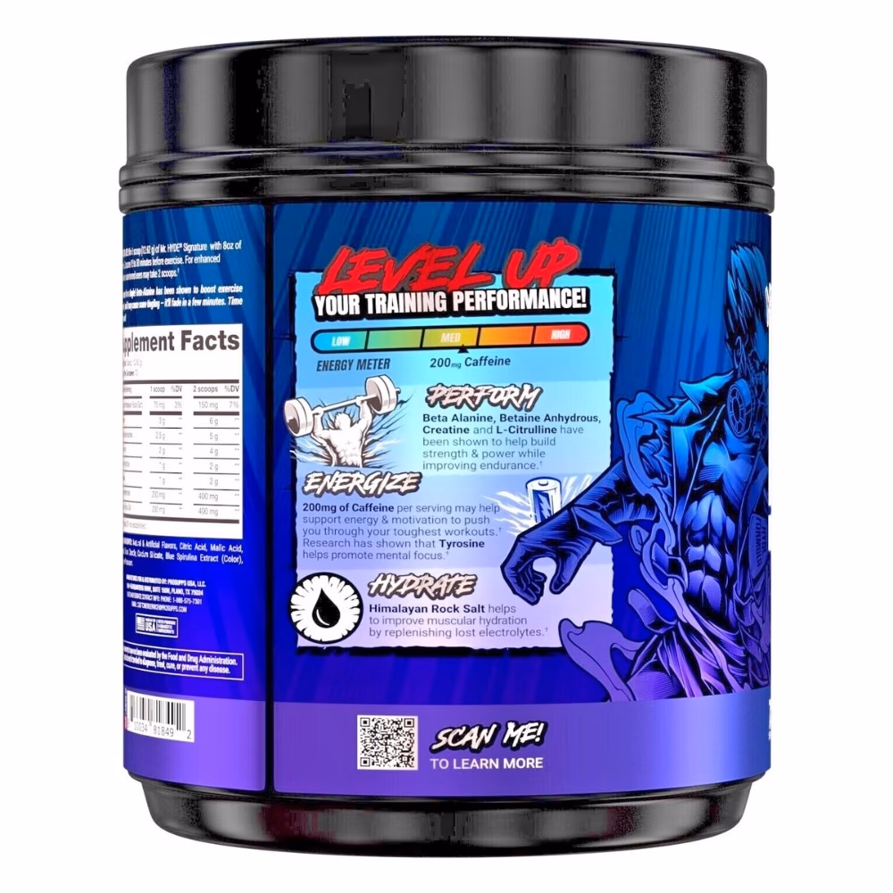 ProSupps Mr. Hyde Pre-Workout Blue Razz 908g 2