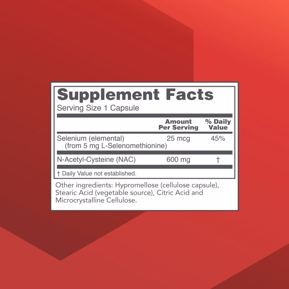 Protocol NAC 600mg Cap 100s 5