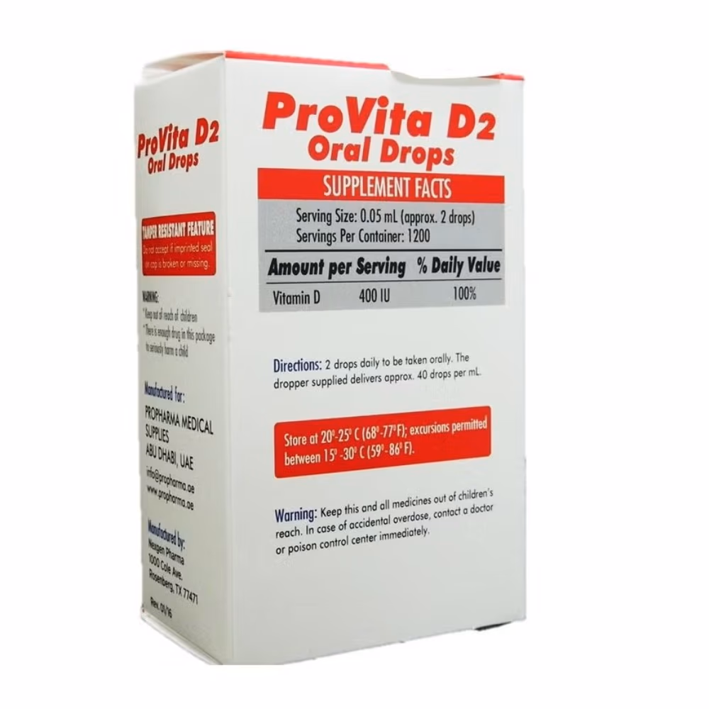 Provita D2 Oral Drops 60ml 2