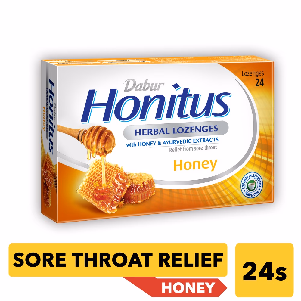 Dabur Honitus Herbal Lozenges Honey 24S 3
