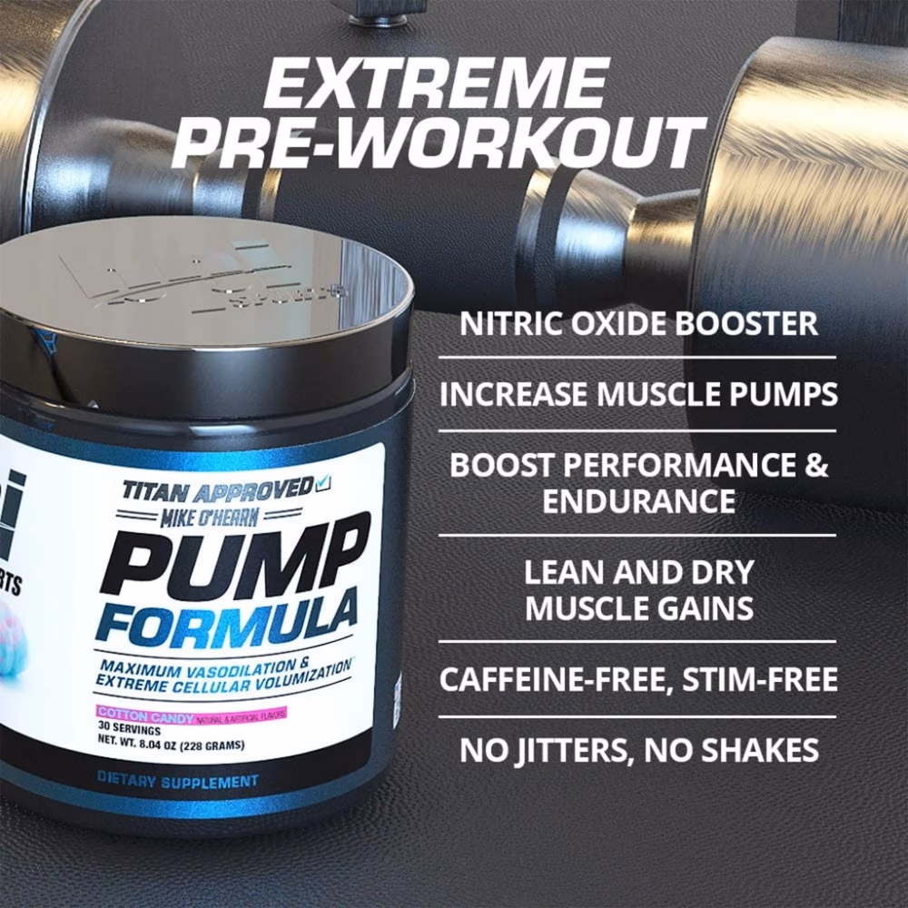 BPI Pump Formula Cotton Candy 30s 3