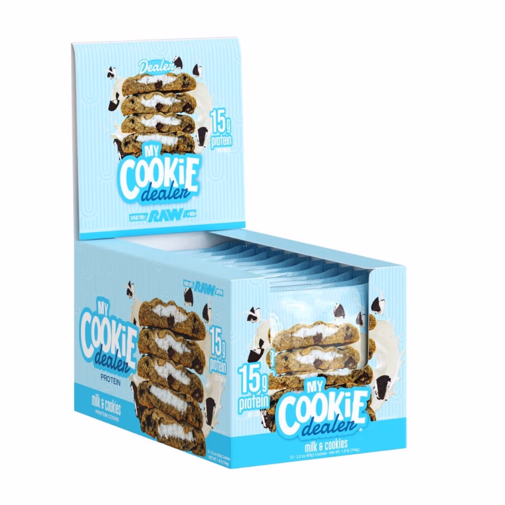 The My Cookie Dealer Protein Cookie – Milk & Cookies (63g) 2