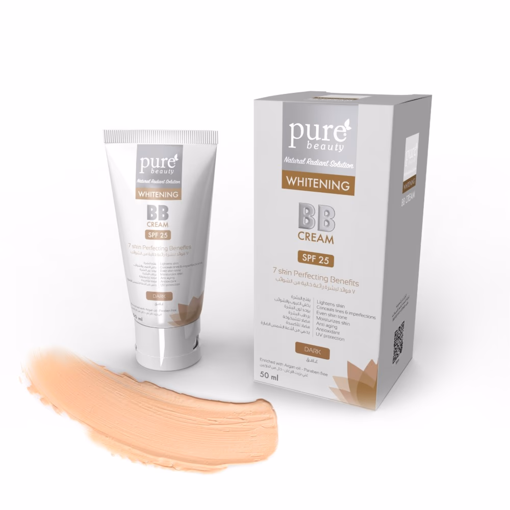 Pure Beauty Whitening BB Cream SPF25 Dark 50ml 2