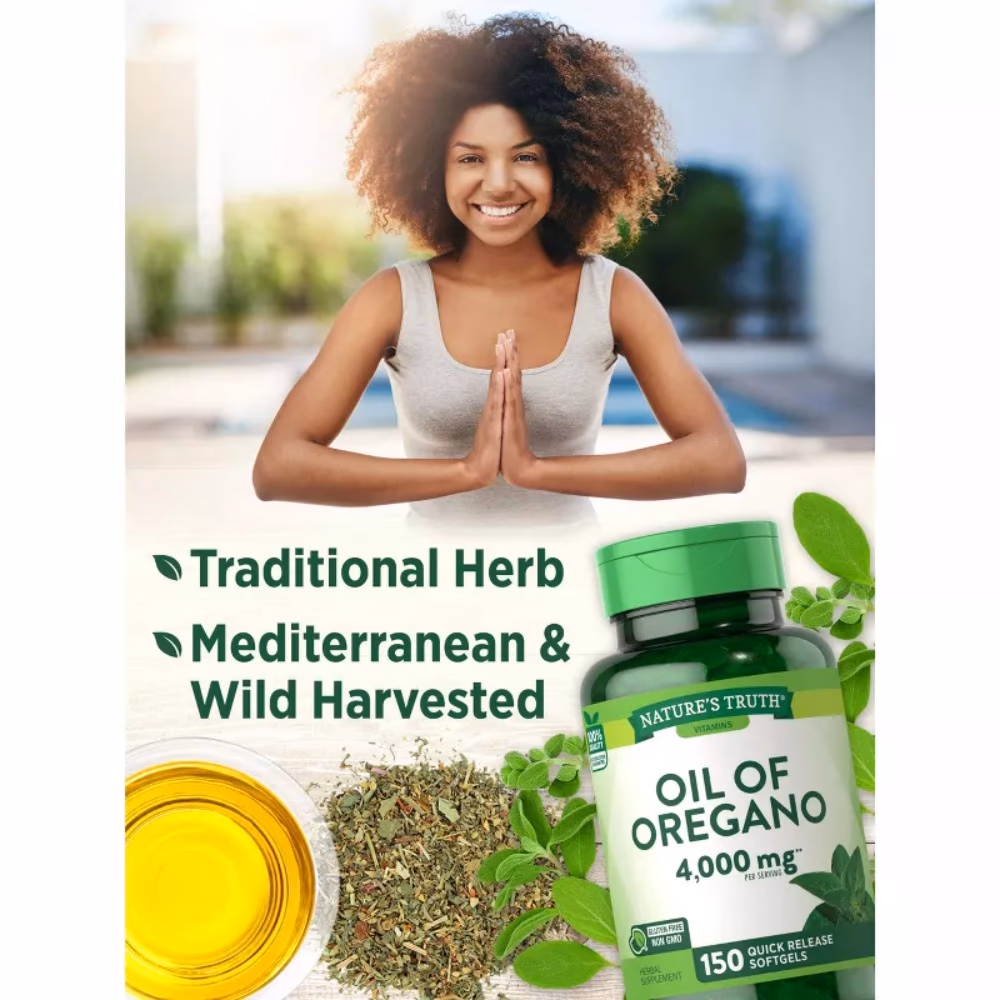 Nature's Truth Oil of Oregano 4000mg Softgels 150s 2