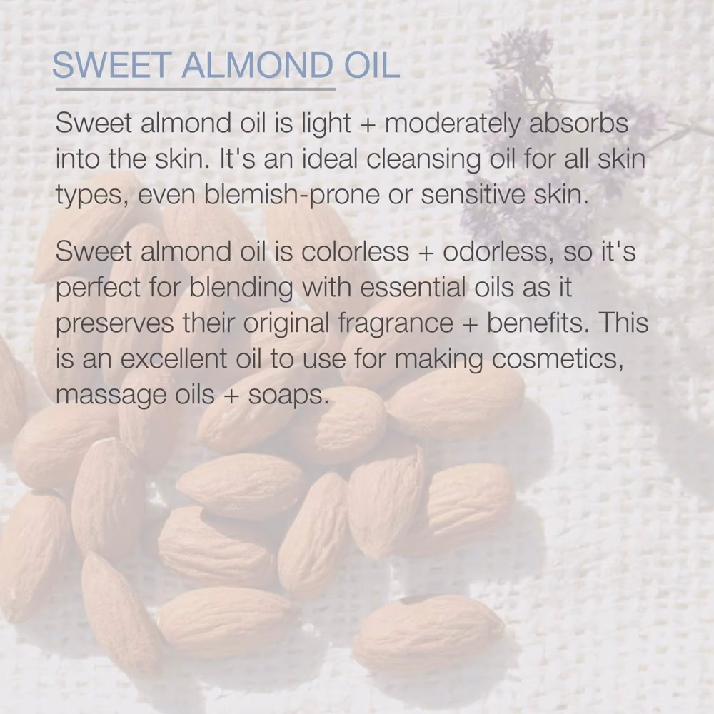 Pure Body Naturals Sweet Almond Oil 473ml 4