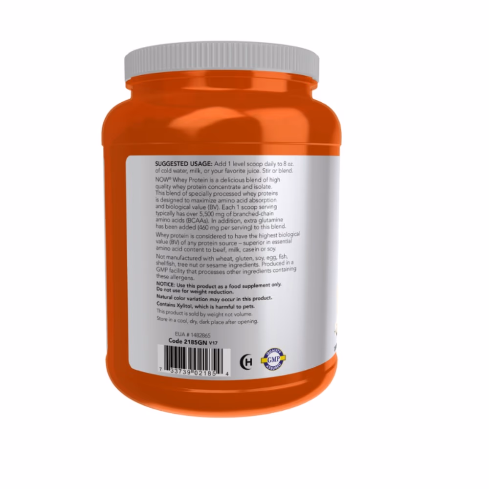 Now Whey Protein Vanilla 2lb 4