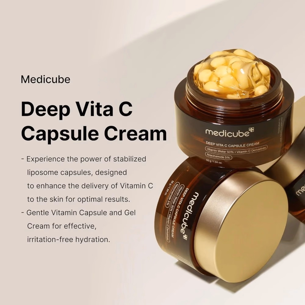Medicube Deep Vita C Capsule Cream 55gm 4