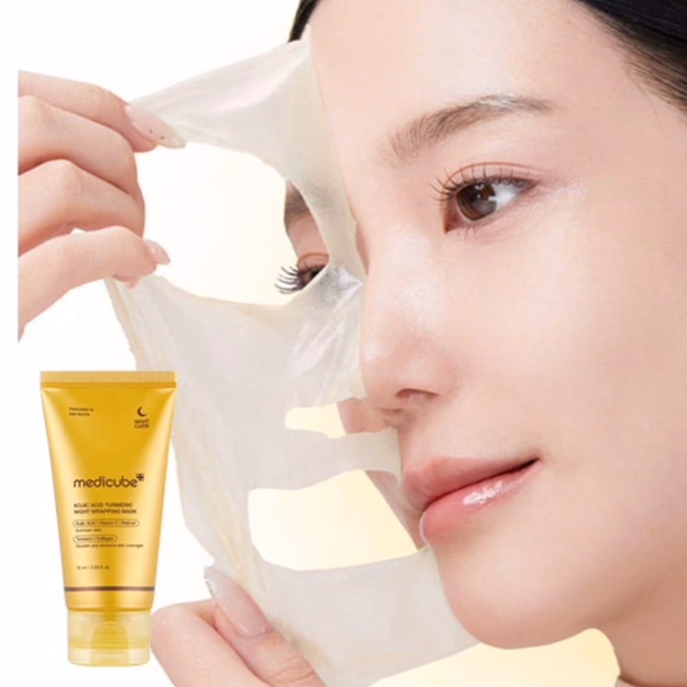 Medicube Kojic Acid Turmeric Night Wrapping Mask (75ml) 4