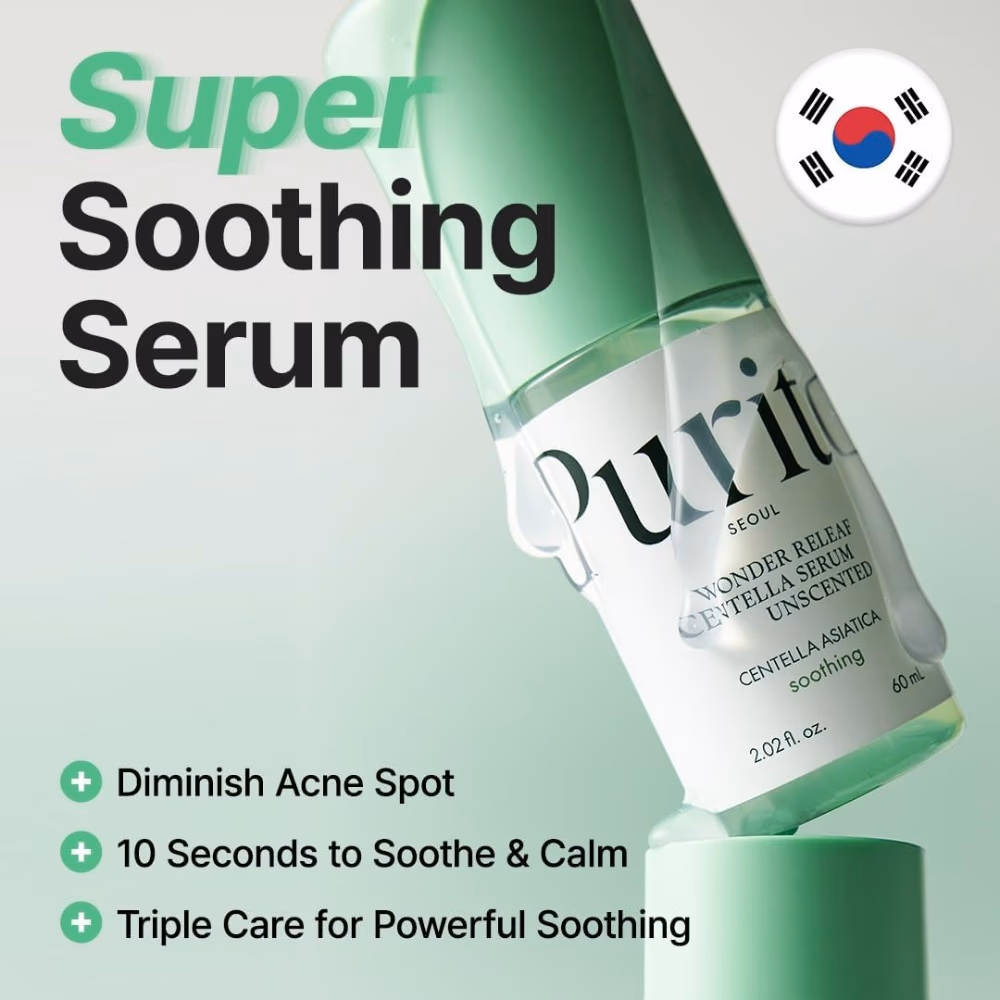 Purito Wonder Releaf Centella Serum Unscented 60ML 3