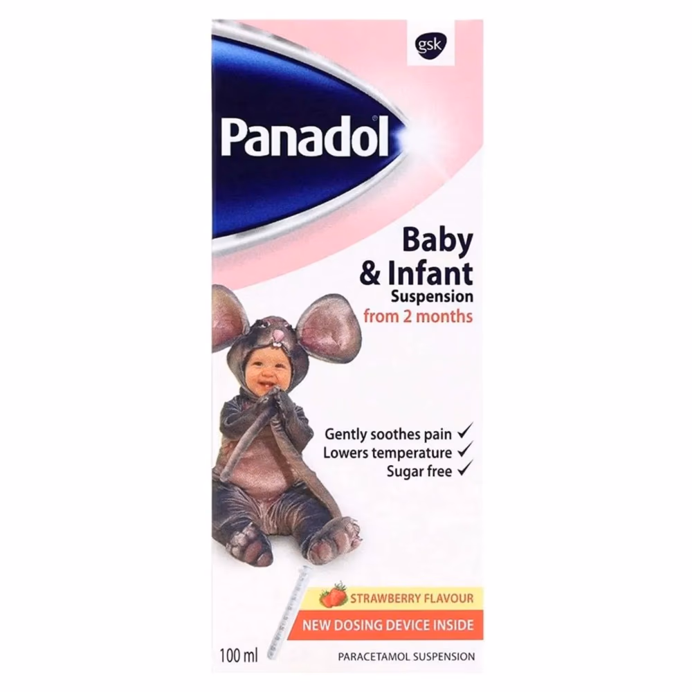 Panadol Baby & Infants Suspension 100ml 3