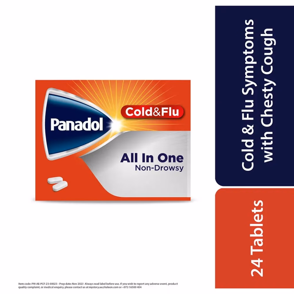Panadol Cold & Flu All in One - 24 Tablets 5