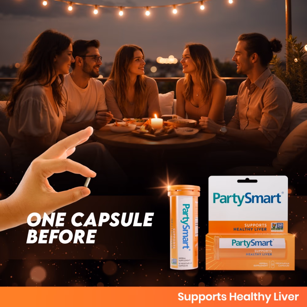 Himalaya Party Smart 12 Veg Capsules 2